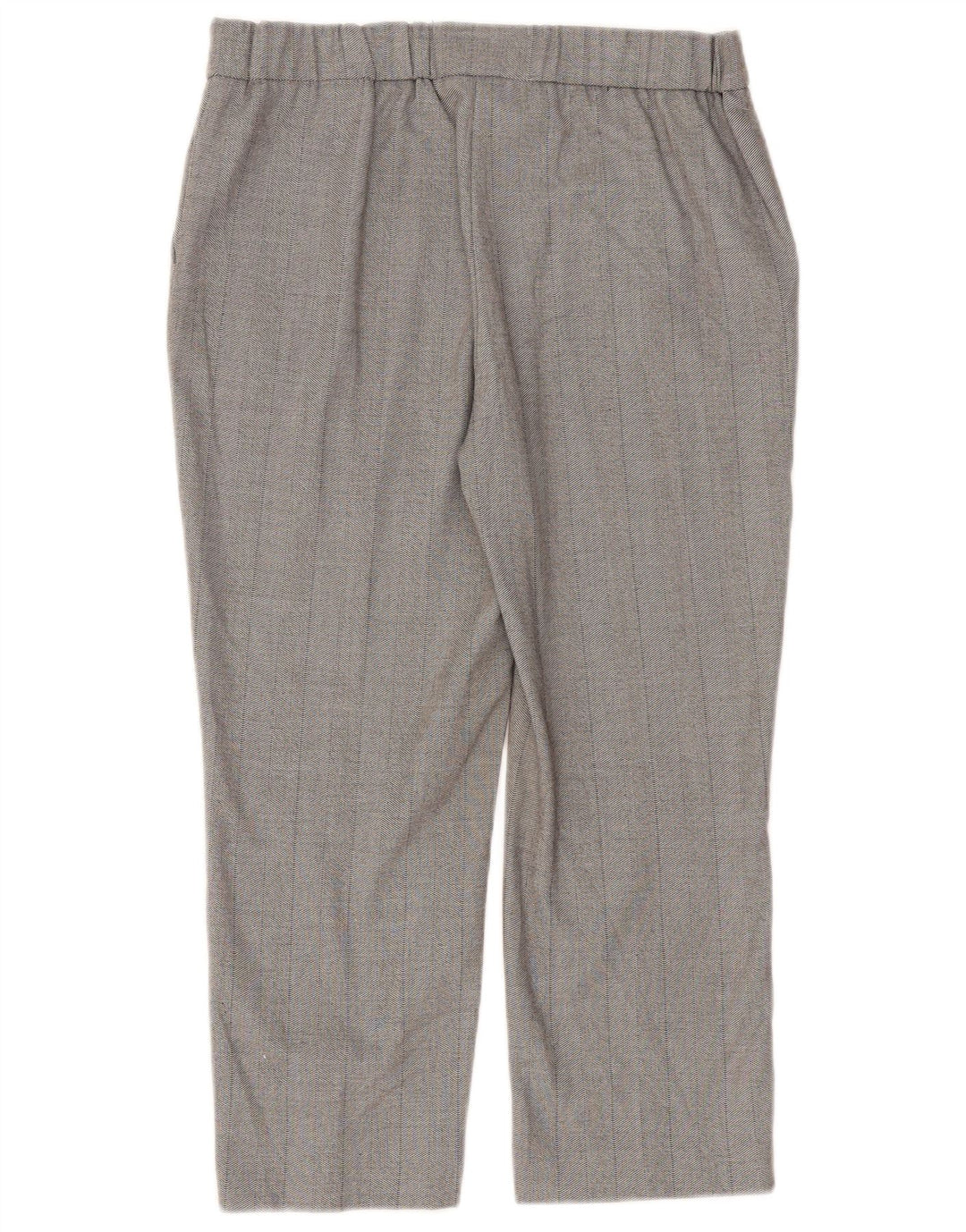 Marks & Spencer Γυναικείο ίσιο παντελόνι Capri UK 12 Medium W30 L23 Grey
