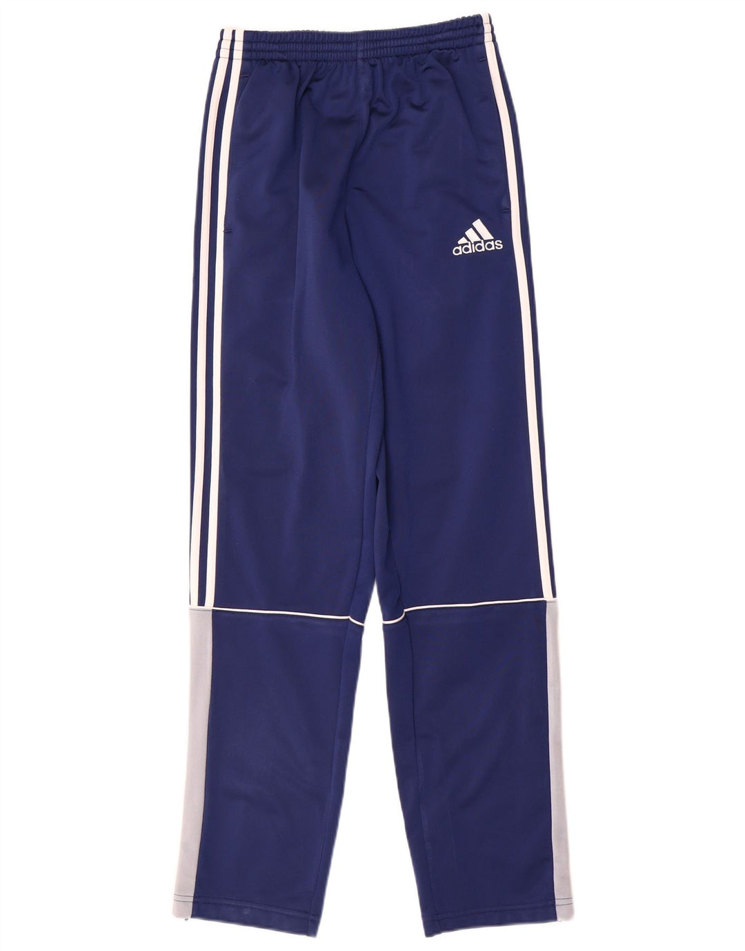 Παντελόνι αθλητικής φόρμας Adidas Boys 13-14 Years Blue Colourblock Polyester