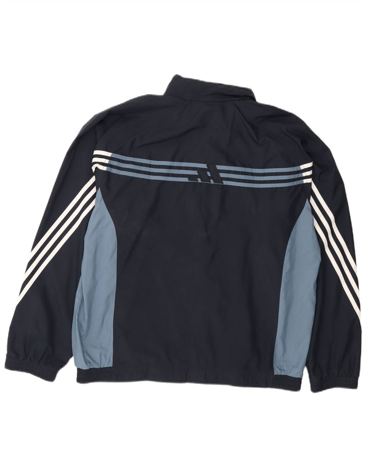 Ανδρική φόρμα Adidas Top Jacket UK 44/46 Large Navy Blue Colorblock