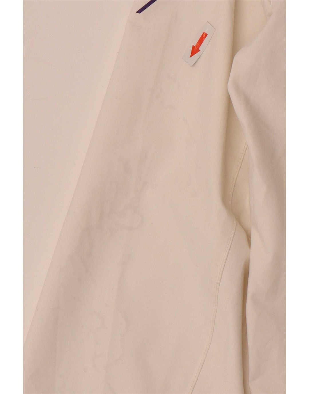 Helly Hansen Γυναικείο μπουφάν βροχής με κουκούλα γραφικών UK 10 Small White Polyamide