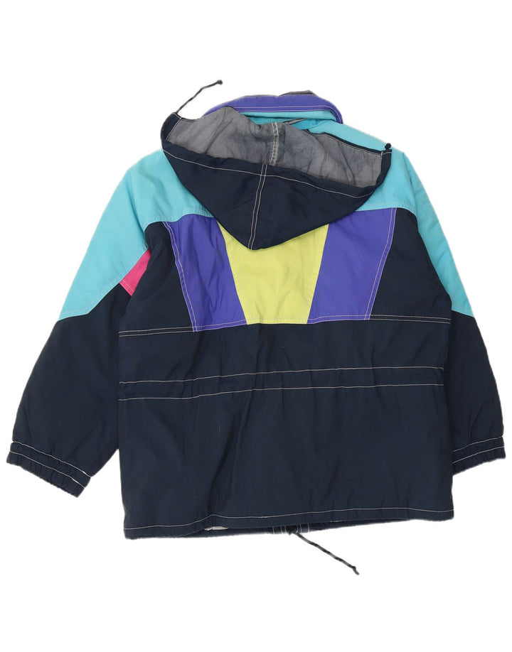 Colmar Ανδρικό μπουφάν σκι με κουκούλα UK 38 Medium Navy Blue Colourblock