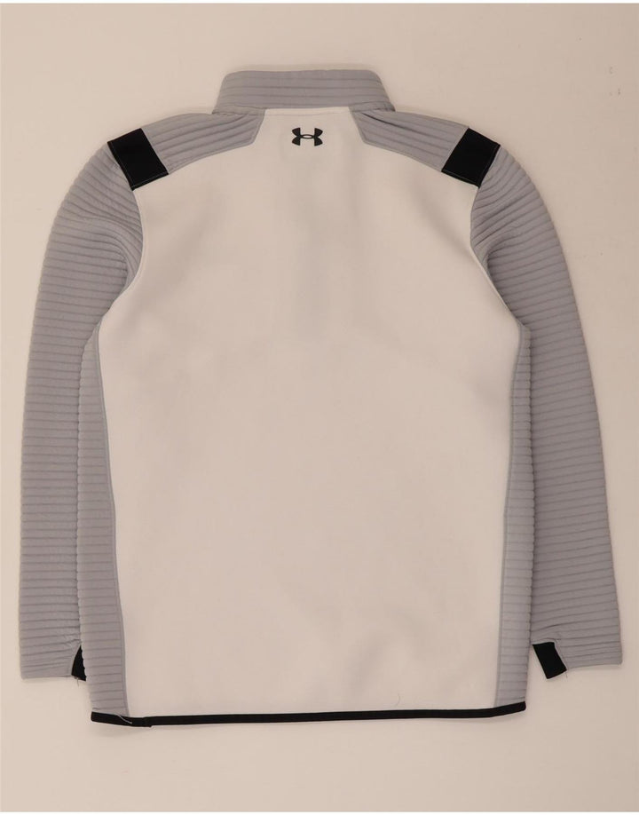 Under Armour Ανδρική φόρμα πουλόβερ Cold Gear Top Medium White Colourblock