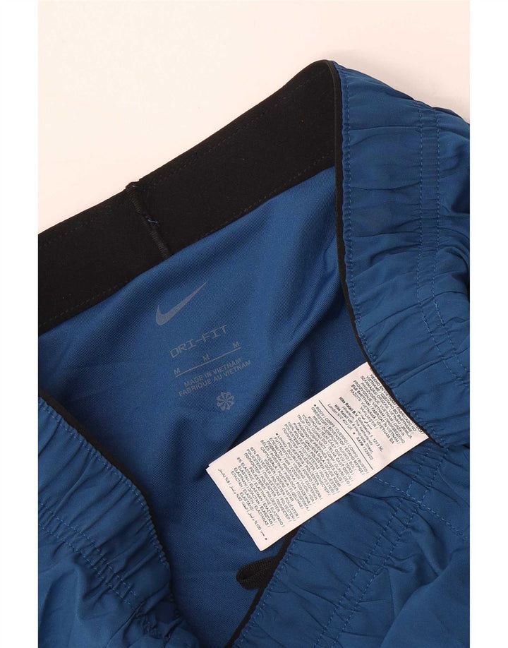 Ανδρικά γραφικά αθλητικά σορτς Nike Dri Fit με μεσαίο μπλε ναυτικό πολυεστέρα