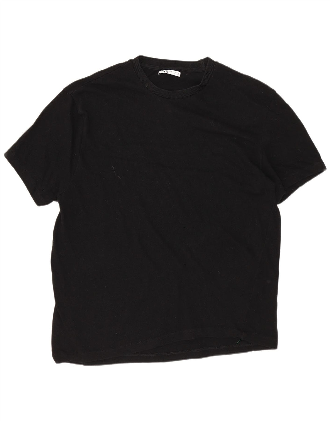 Ανδρικό T-Shirt ZARA Top XL Μαύρο