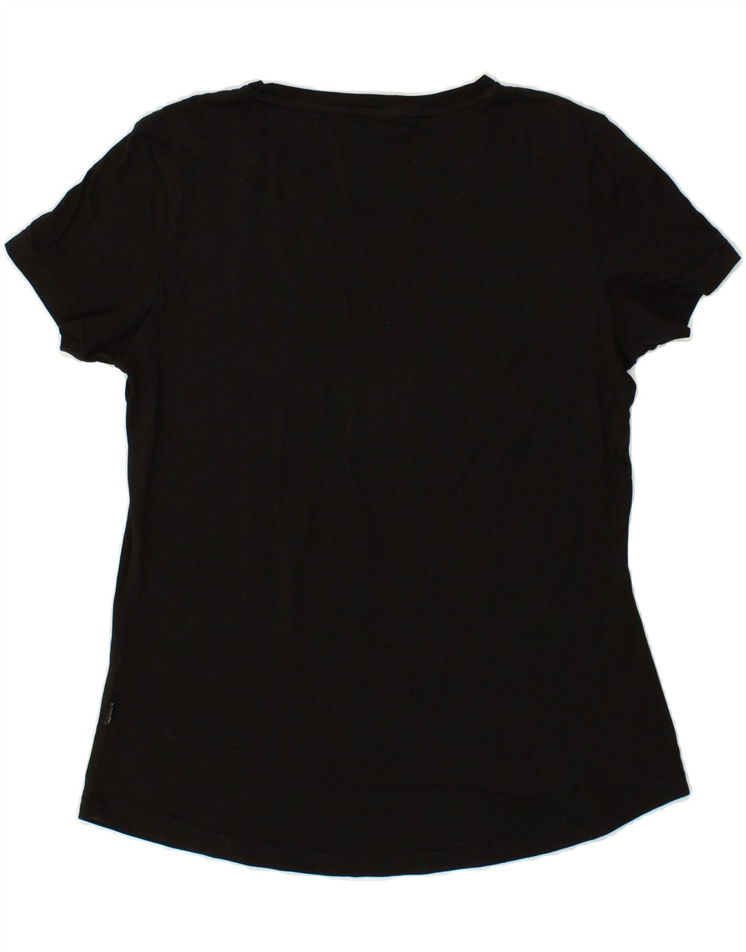 PUMA Womens T-Shirt Top UK 12 Medium  Black | Vintage Puma | Thrift | Second-Hand Puma | Used Clothing | Messina Hembry 