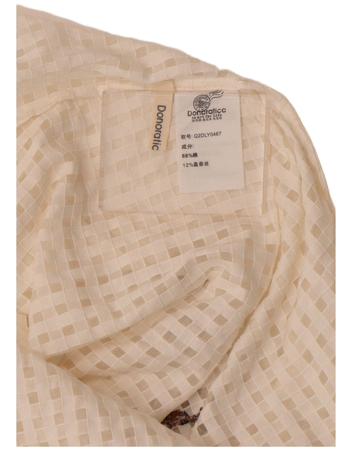 Γυναικείο φόρεμα Donoratico Graphic A-Line UK 12 Medium White