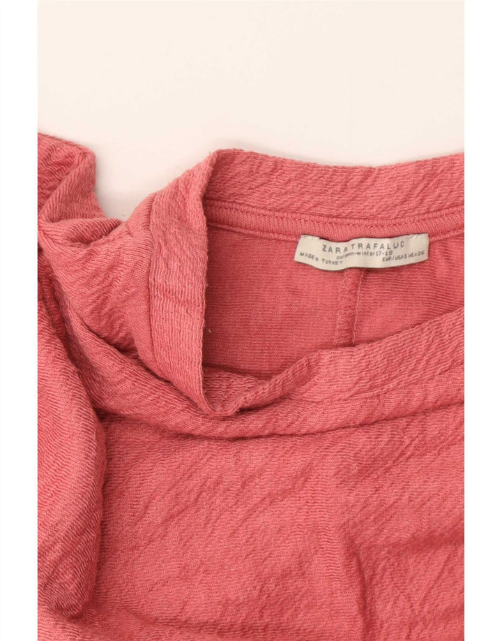 Zara Γυναικεία φούτερ Trafaluc Oversized Jumper UK 10 Small Pink