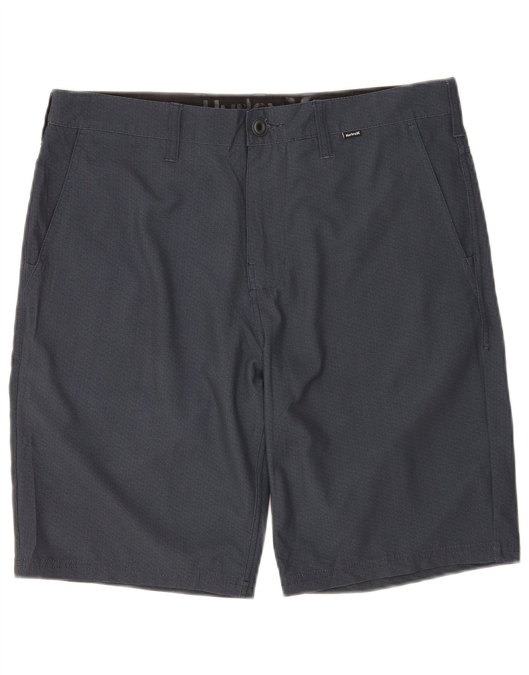 Ανδρικό σορτς Chino Hurley W32 Medium Navy Blue Polyester