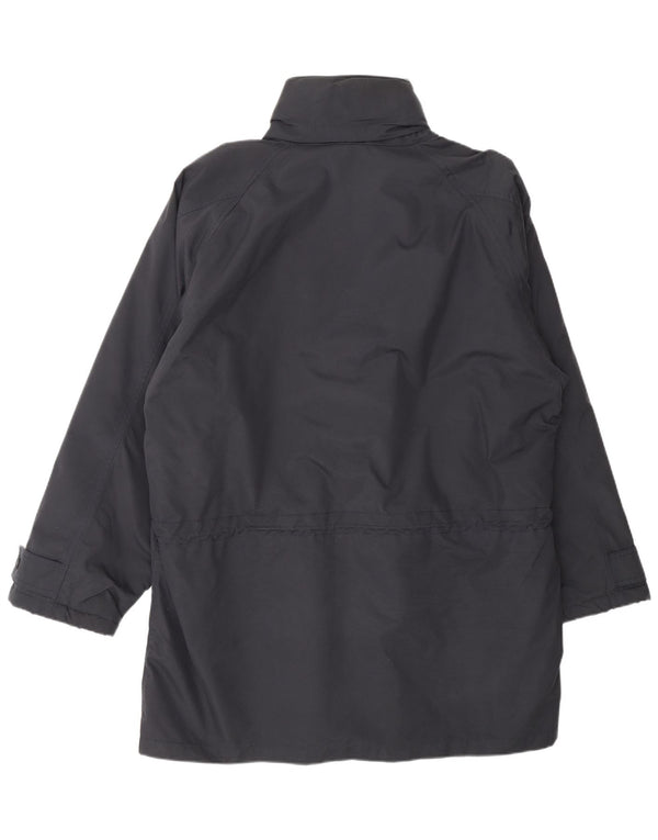 Ermenegildo Zegna Ανδρικό αντιανεμικό μπουφάν UK 40 Large Navy Blue από βαμβάκι