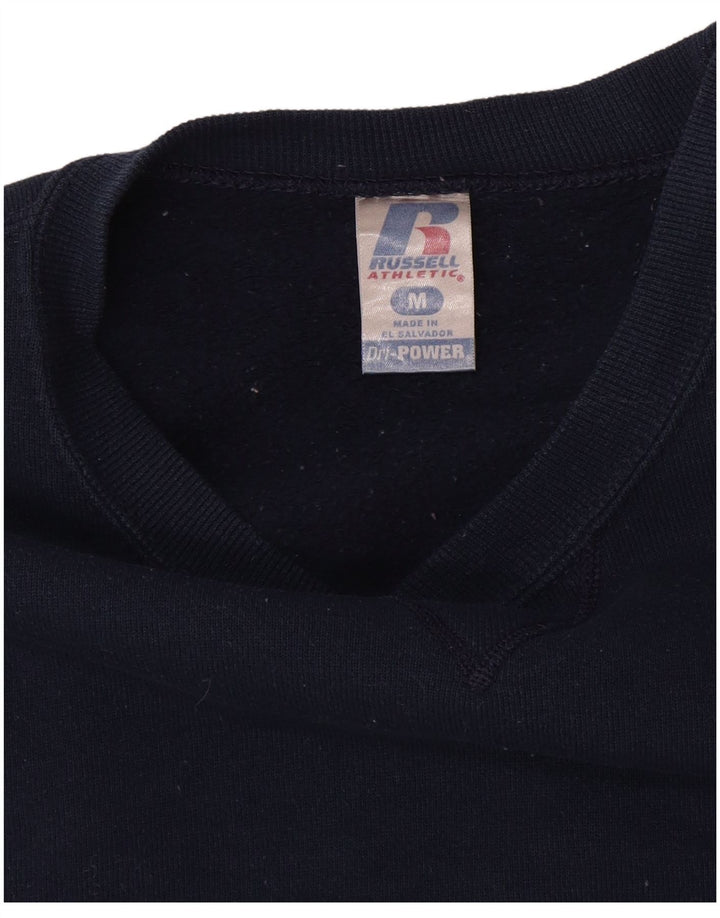 Russell Athletic Ανδρικό Φούτερ Jumper Medium Navy Blue Polyester