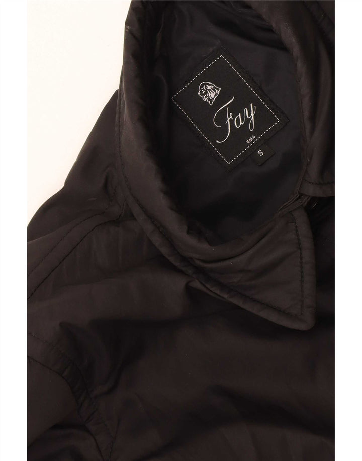 Γυναικείο παλτό Fay Loose Fit Windbreaker UK 10 Small Black