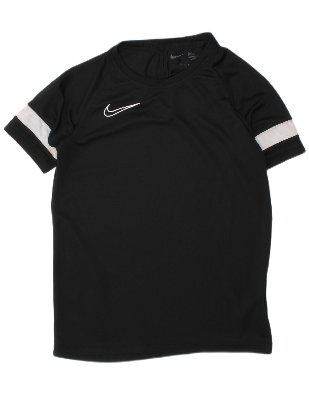 Μπλουζάκι NIKE Boys Dri Fit Top 10-11 ετών, μεσαίο μαύρο χρώμα