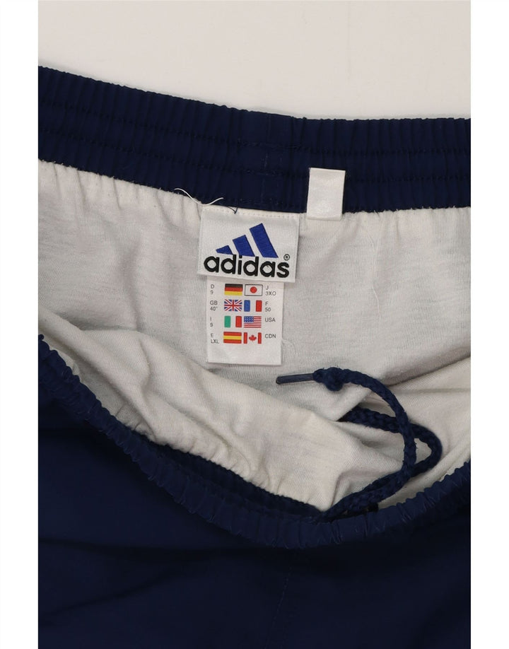 Ανδρικό αθλητικό σορτς ADIDAS XL Navy Blue Polyester