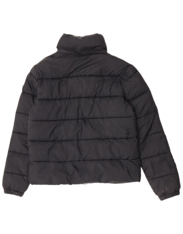Superdry γυναικείο μπουφάν με επένδυση UK 8 Small Black Nylon