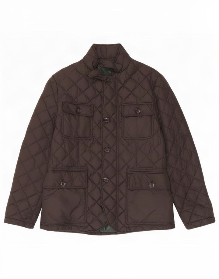 Ανδρικό καπιτονέ μπουφάν Henry Cottons IT 50 Large Brown Polyester