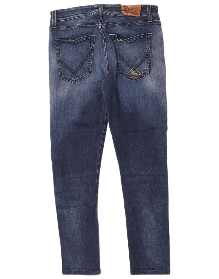 Roy Rogers Ανδρικό Slim Jeans W33 L28 Navy Blue Cotton