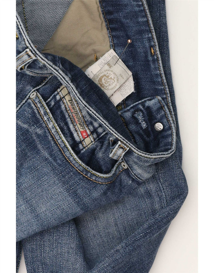 Diesel Γυναικείο Bootcut Jeans W30 L27 Μπλε βαμβακερό