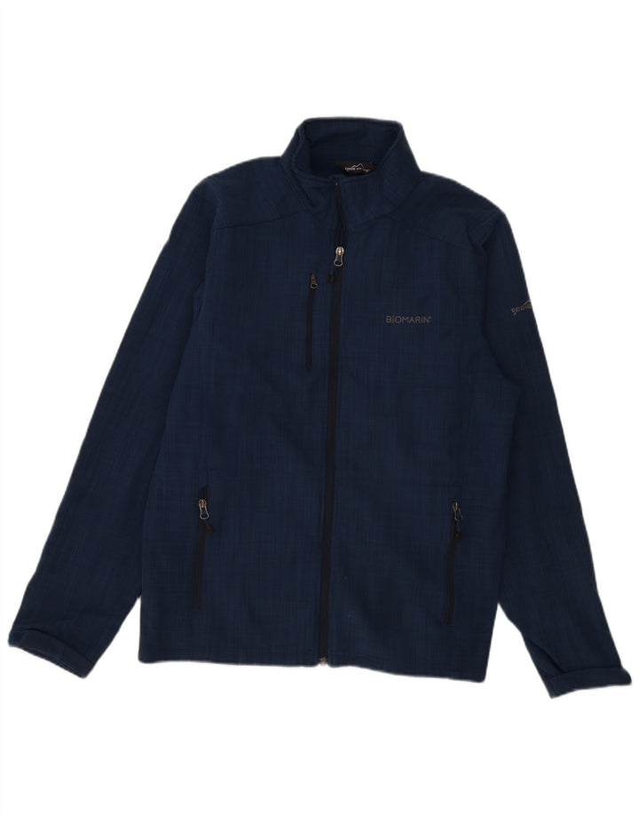 Eddie Bauer Ανδρικό τζάκετ αντιανεμικό UK 38 Medium Navy Blue Polyester