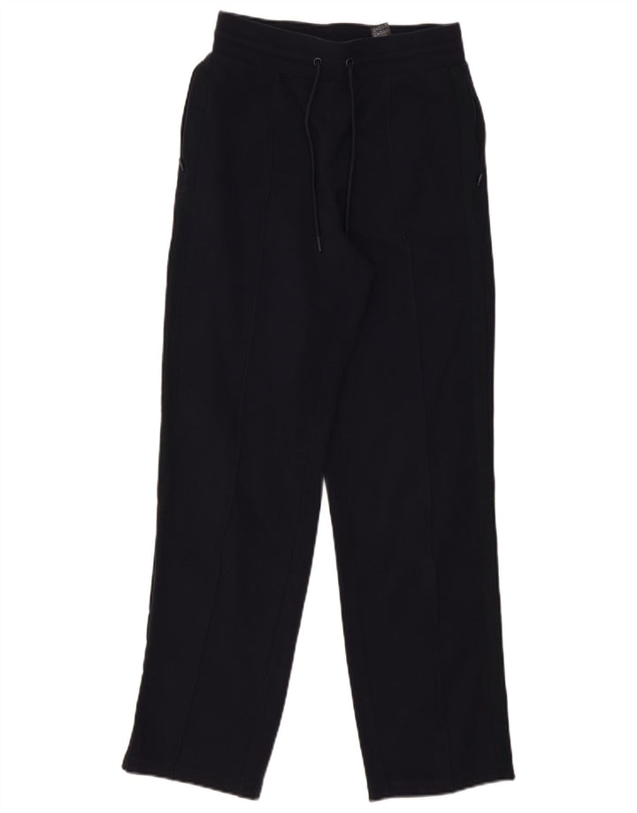 Marks & Spencer Γυναικεία φόρμα παντελόνια UK 8 Small Navy Blue Cotton