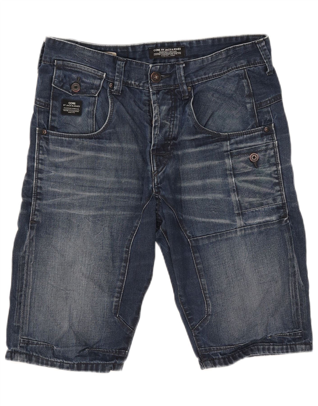 Ανδρικό τζιν σορτς Jack & Jones W32 Medium Blue