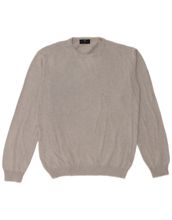 Ανδρικό πουλόβερ Marks & Spencer Crew Neck Jumper UK 38/40 Medium Grey