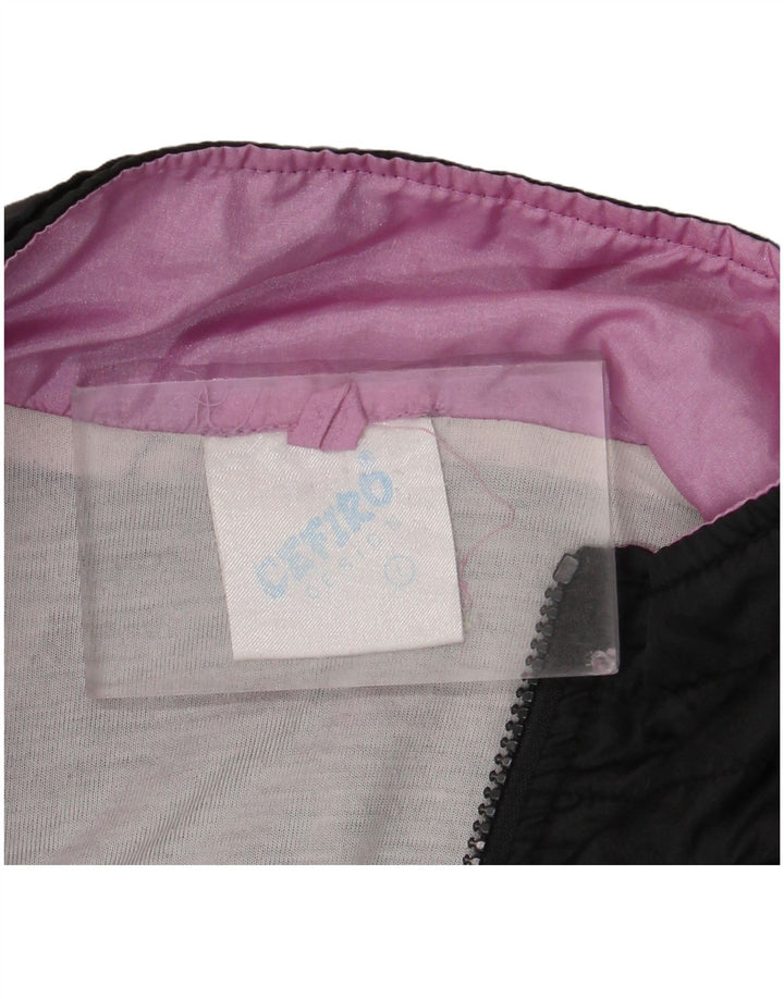 Ανδρική φόρμα Vintage Top Jacket Μεγάλο Μαύρο Χρώμα Πολυεστέρας