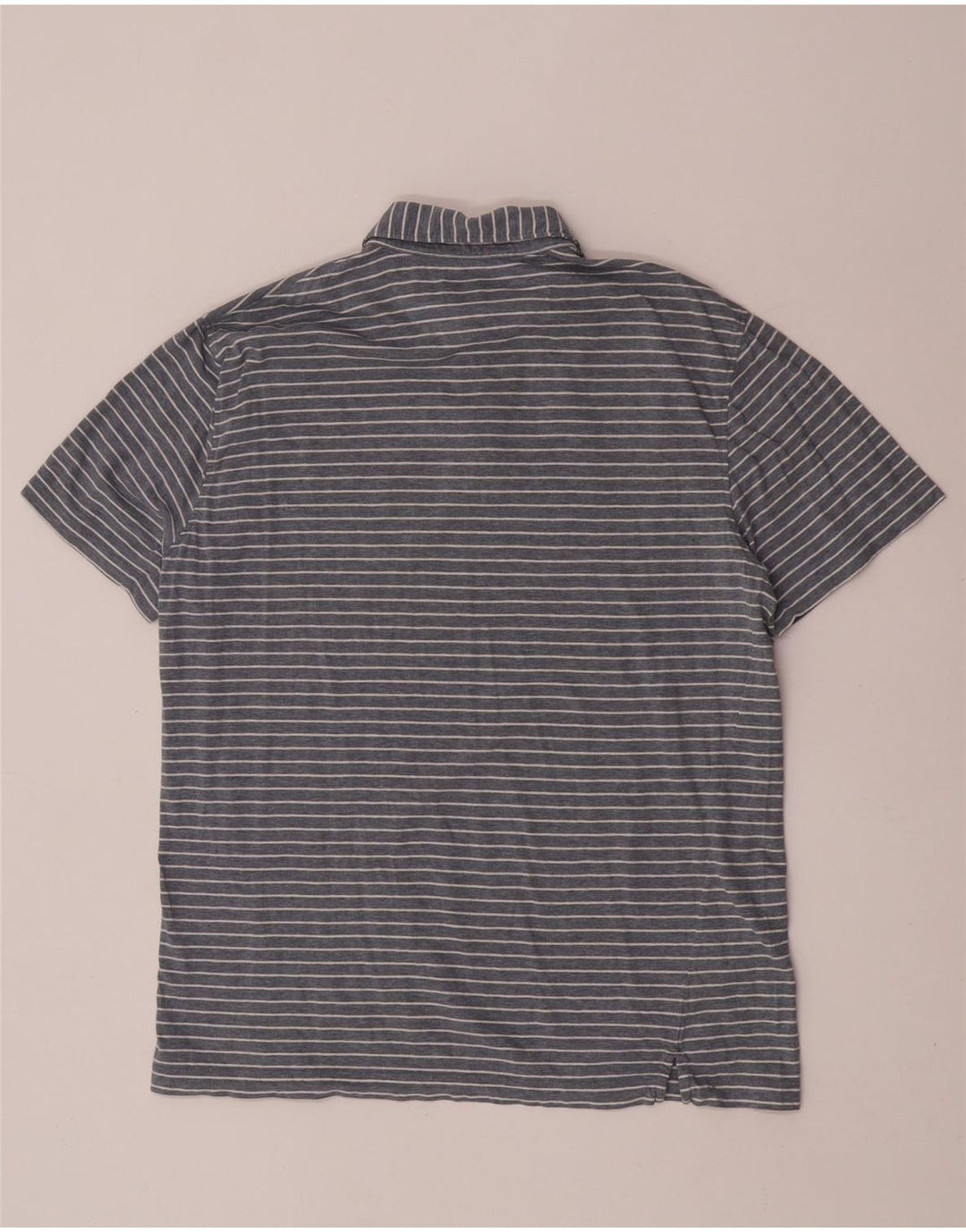 Ανδρικό μπλουζάκι πόλο Hackett Slim Fit μεγάλο γκρι ριγέ