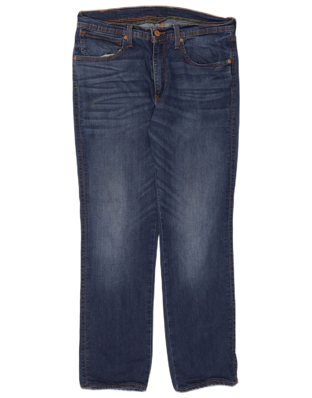Levi's Mens 511 Slim Jeans W34 L32 Blue Cotton