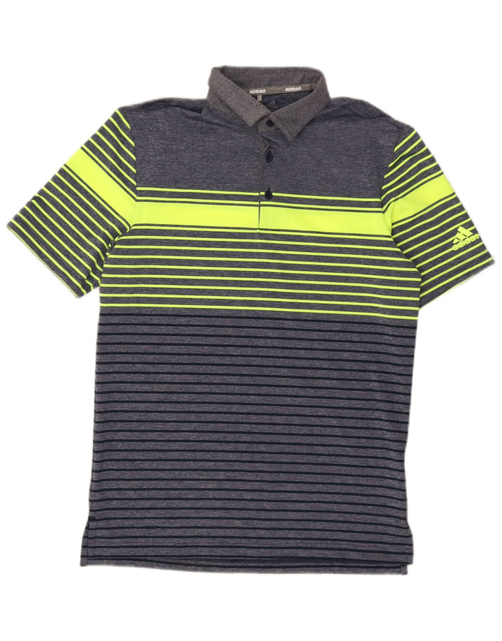 Ανδρικό πουκάμισο Adidas Polo XS Navy Blue ριγέ πολυεστέρα