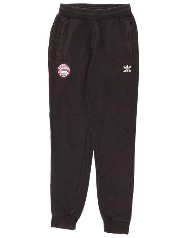 Adidas Γυναικείες φόρμες FC Bayern Munchen Παντελόνια Joggers UK 8 Small Black