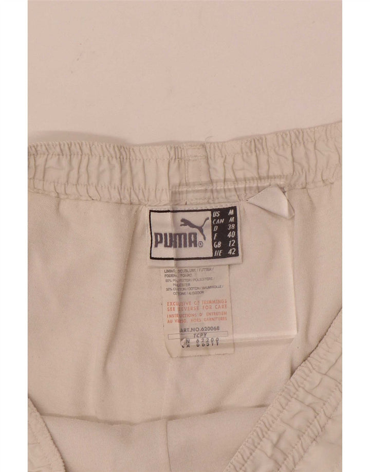 Γυναικείο αθλητικό σορτς Puma UK 12 μεσαίο λευκό πολυεστέρας