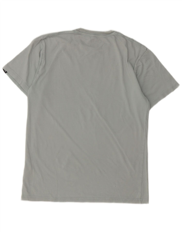 Ανδρικό γραφικό μπλουζάκι Vans Classic Fit Top από μεσαίο μπλε βαμβακερό