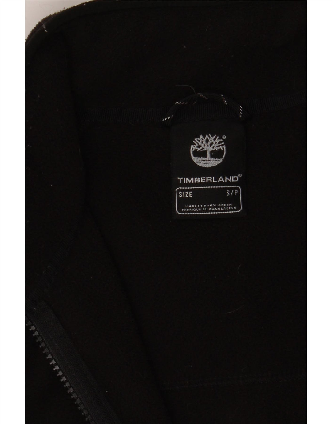 TIMBERLAND Γυναικείο Oversized Fleece Jacket UK 10 Small Black