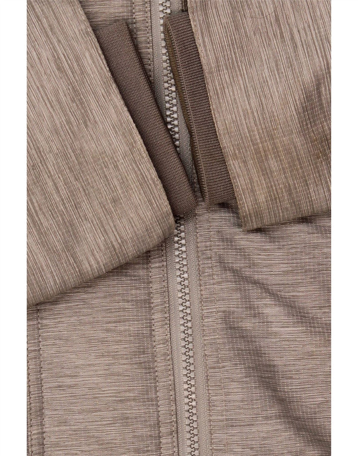 Superdry γυναικείο μπουφάν βροχής με κουκούλα UK 14 Large Grey Flecked