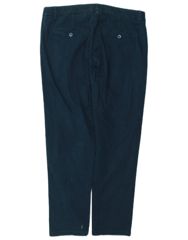 Marks & Spencer Γυναικείο ίσιο παντελόνι Chino UK 12 Medium W34 L28 Green