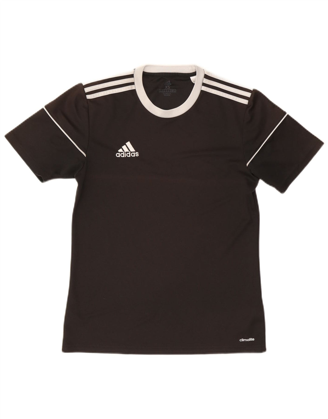 Ανδρικό T-Shirt Climalite ADIDAS Top XS Μαύρο Πολυεστέρας