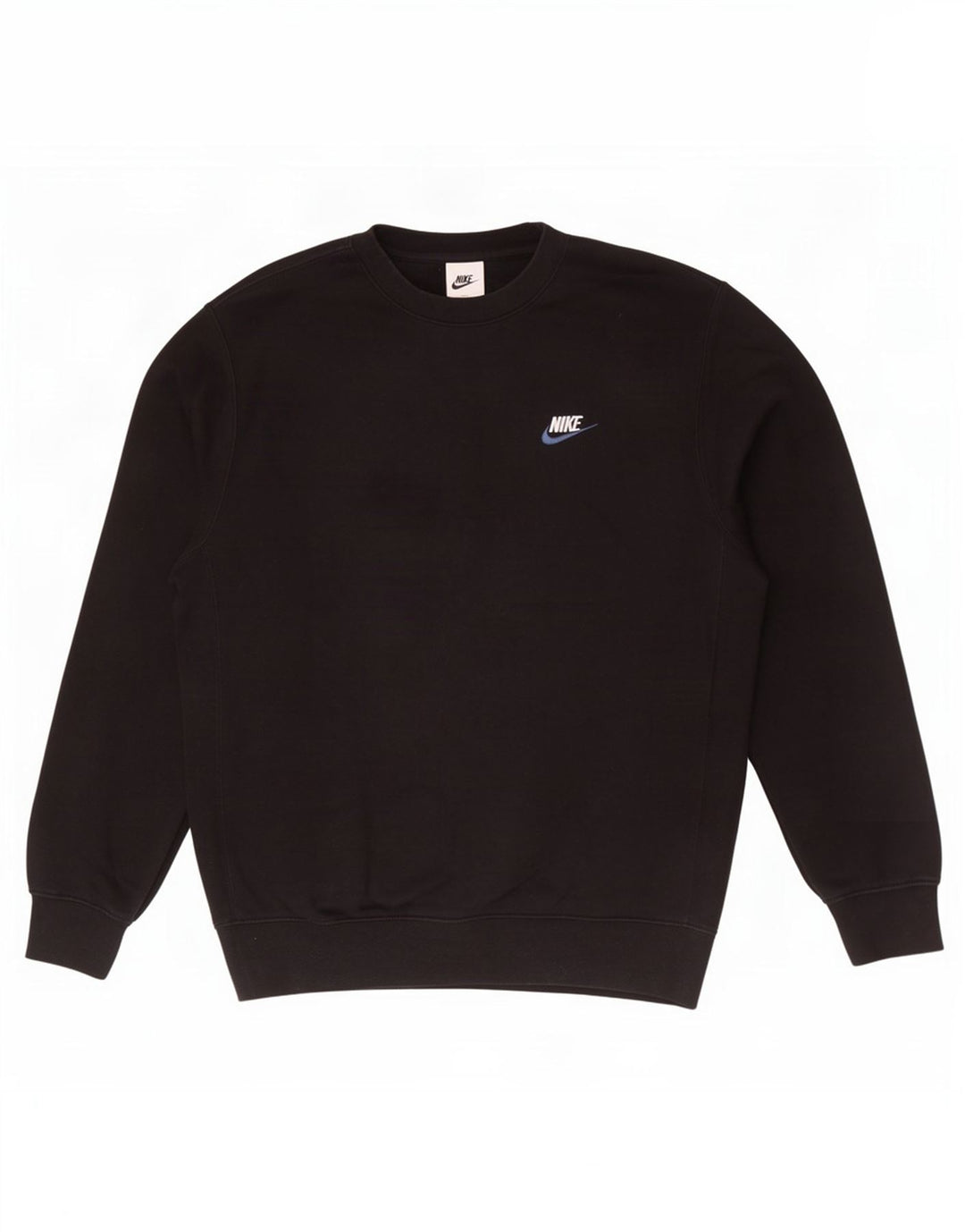 Ανδρικό φούτερ Nike Jumper, μεσαίο μαύρο βαμβακερό