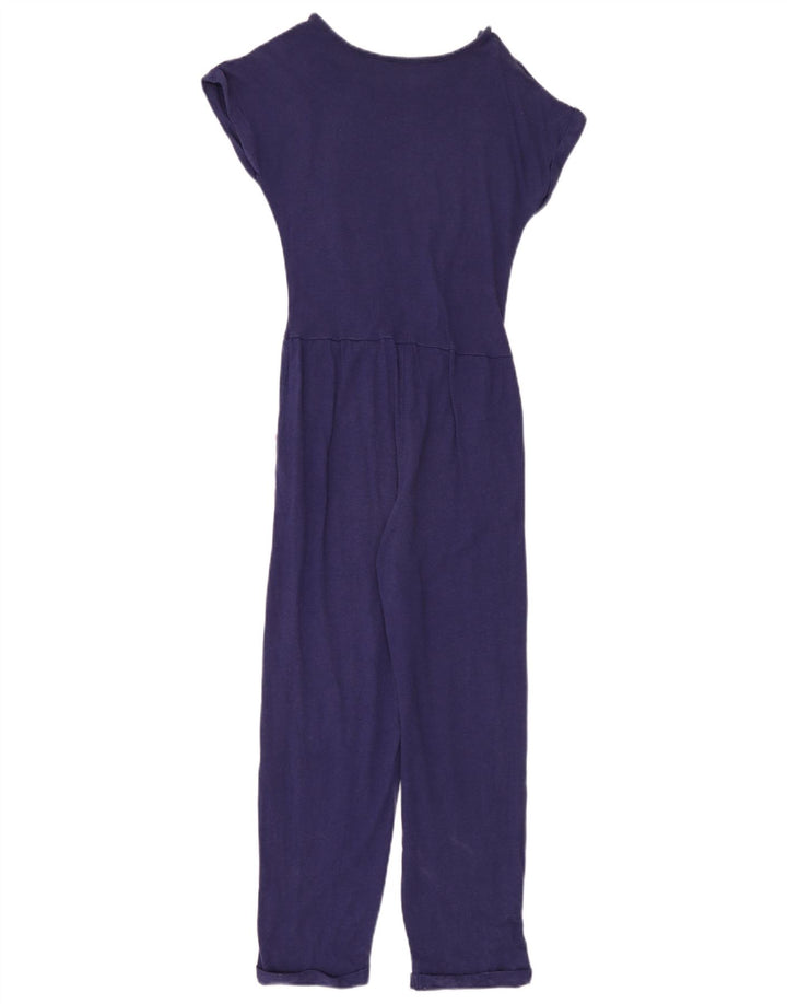 Boden Girls Jumpsuit 9-10 Years Blue Viscose