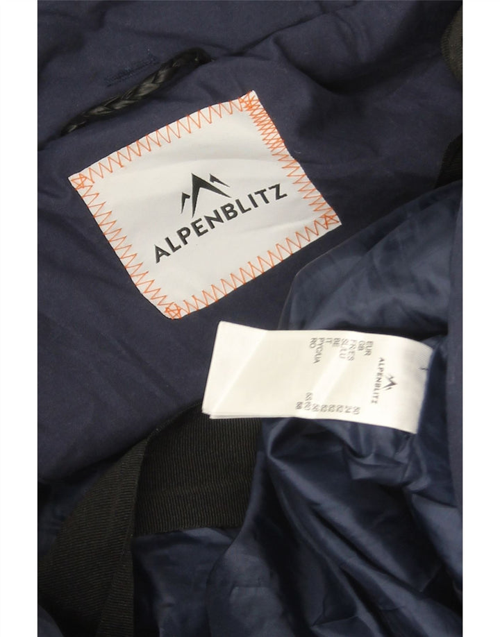 Alpenblitz γυναικείο παλτό με κουκούλα UK 24 4XL Navy Blue Polyester