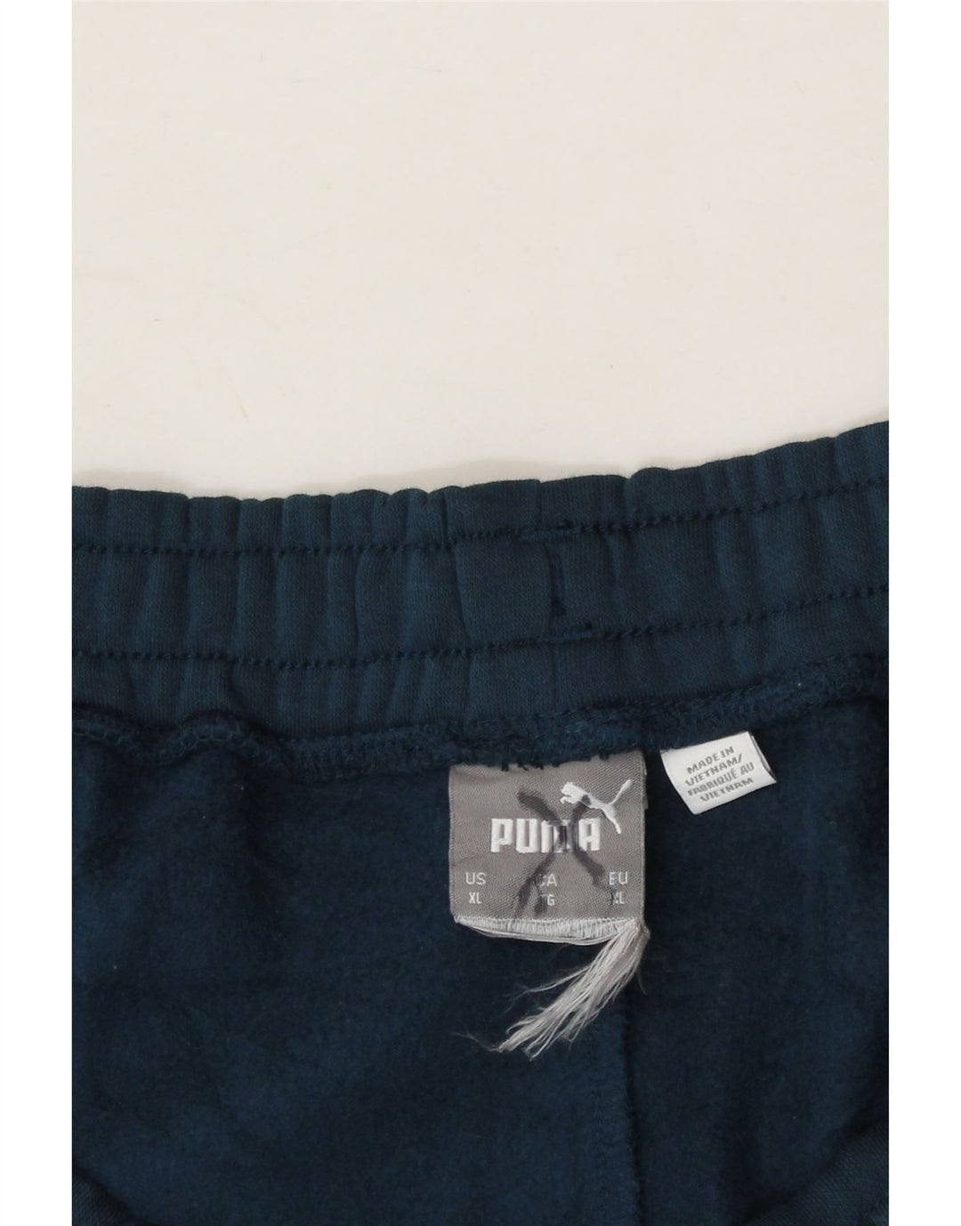 PUMA Mens Sport Shorts XL  Navy Blue Cotton Vintage Puma and Second-Hand Puma from Messina Hembry 