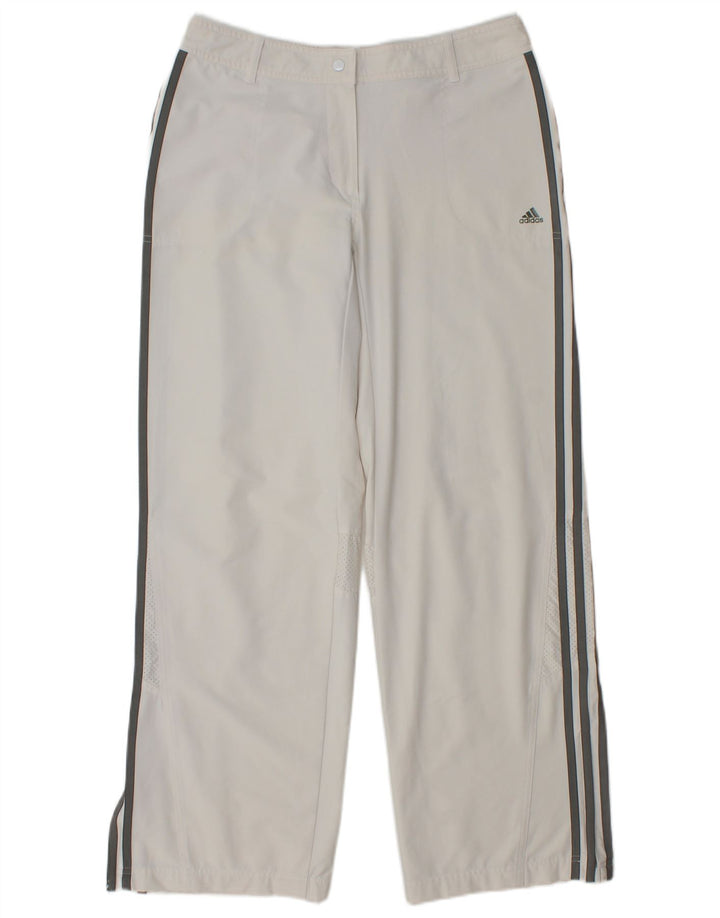 ADIDAS Γυναικεία Clima 365 αθλητικά παντελόνια UK 12 Medium White Nylon