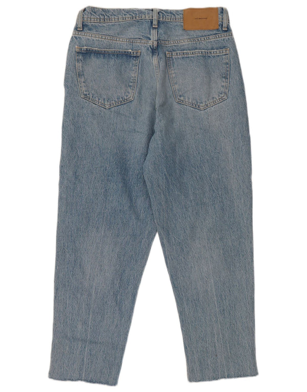 Zara Mens Cropped Jeans EU 38 mall W30 L25 Blue Cotton