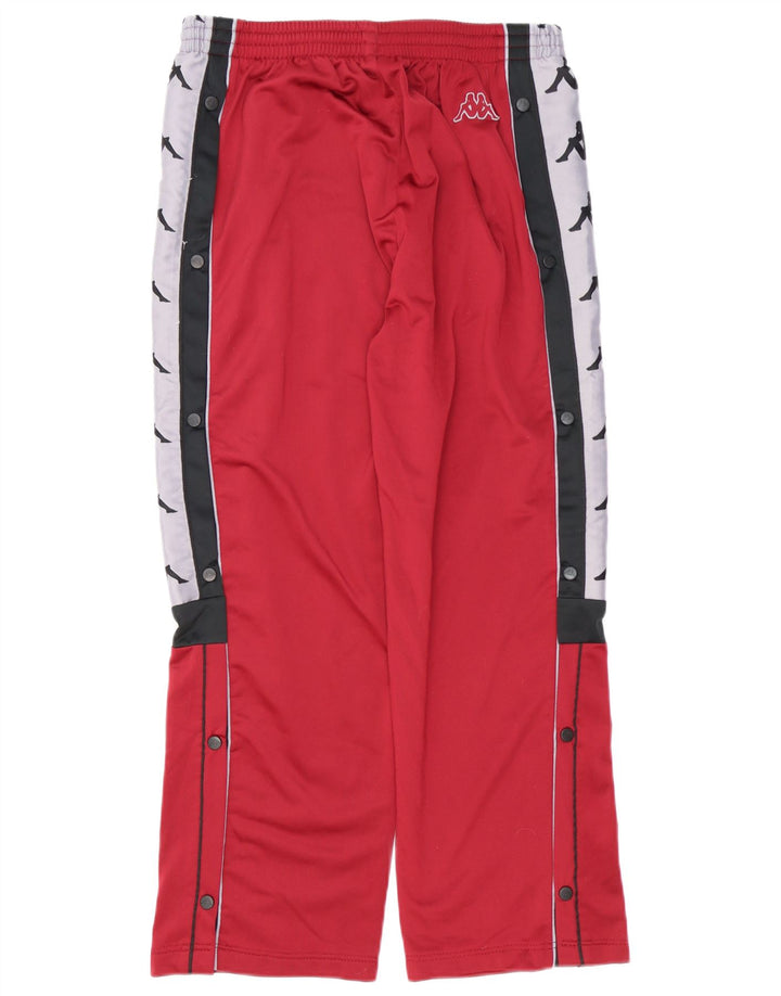 Ανδρική φόρμα γραφική Kappa Παντελόνι Μεγάλη Βουργουνδία Colorblock Πολυεστέρας