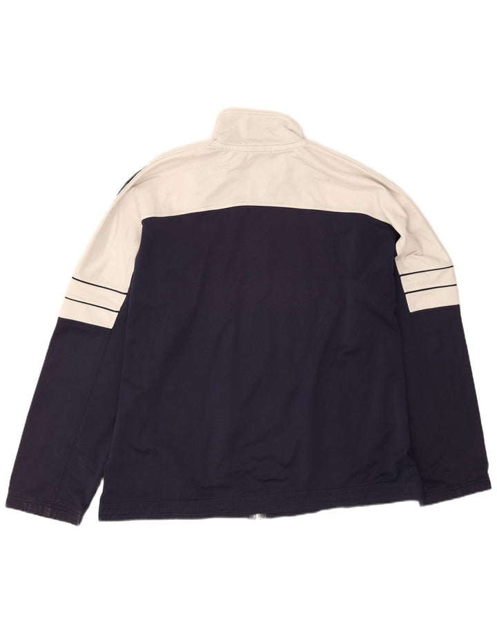 Ανδρική φόρμα Asics Top Jacket 2XL Navy Blue Colourblock