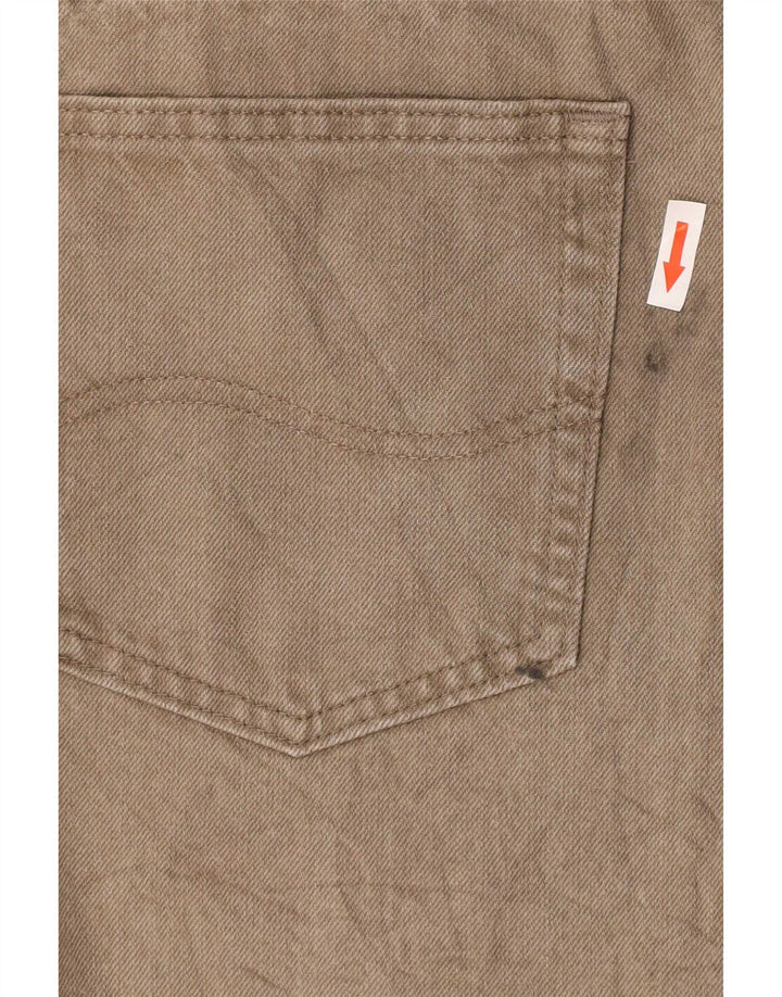 Ανδρικό τζιν Lee Regular Fit ίσιο W36 L29 Χακί βαμβακερό
