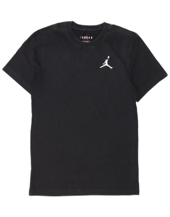 Jordan Ανδρικό T-Shirt Top XS Μαύρο βαμβακερό