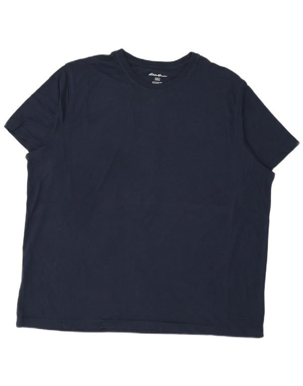 Eddie Bauer Ανδρικό T-Shirt Top 2XL Navy Blue Cotton