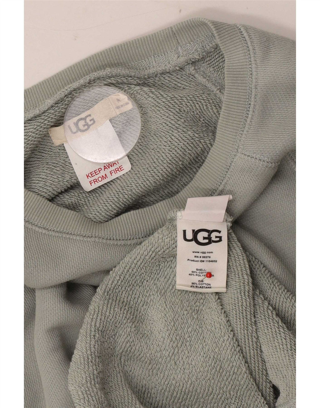 UGG Γυναικεία γραφική υπερμεγέθη φόρμα UK 14 Medium Green Colourblock