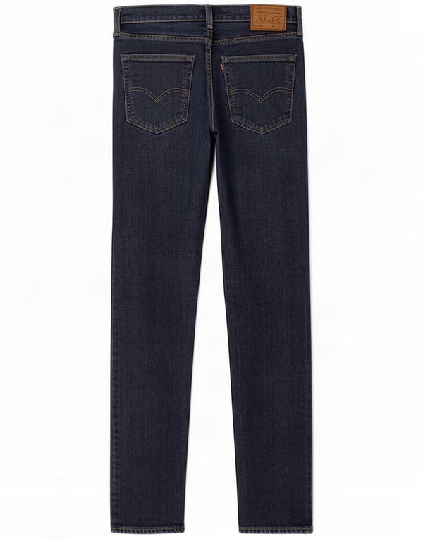 Levi's Mens 512 Slim Tapered Jeans W32 L34 Navy Blue Cotton