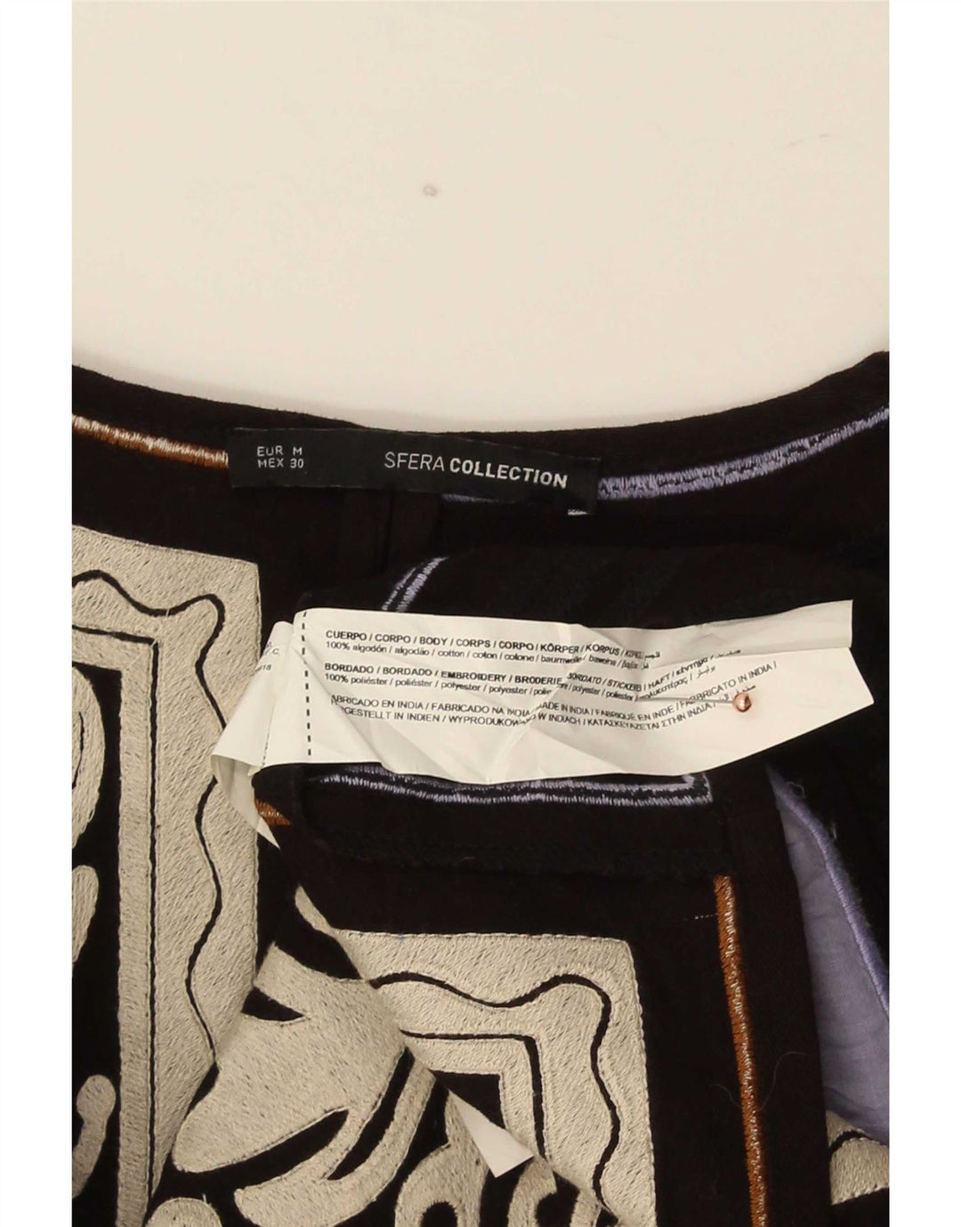 Sfera Γυναικείο Αμάνικο Φόρεμα Shift UK 14 Medium πολύχρωμο συνονθύλευμα